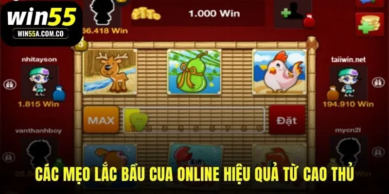 Cách lắc bầu cua online hiệu quả cần phân tích và kỷ luật