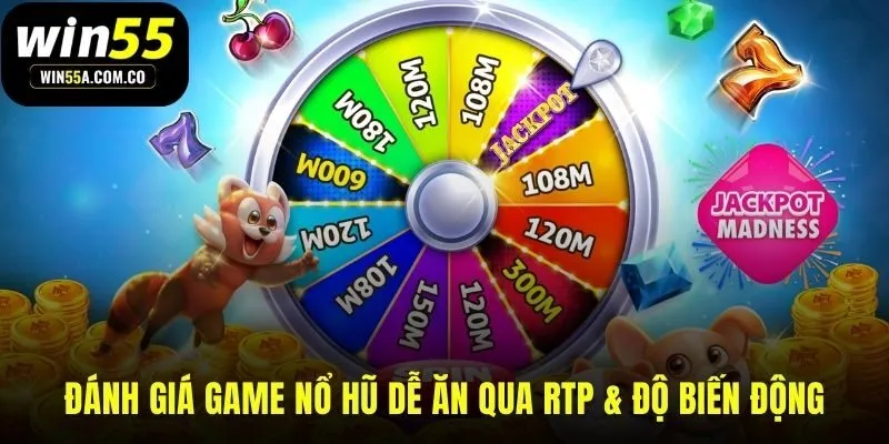 RTP và Volatility xác định tần suất và giá trị giải thưởng