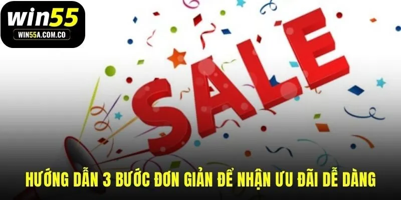 Quy trình 3 bước tham gia và nhận thưởng nhanh chóng