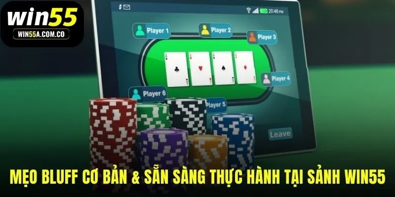 Mẹo bluff hiệu quả trong game poker chơi sao