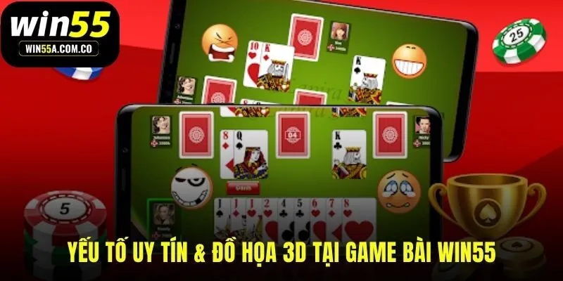 Game bài WIN55 công bằng nhờ RNG và đồ họa 3D sắc nét